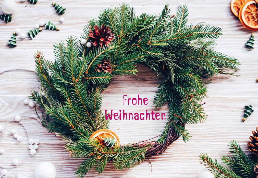 Faltkarte Frohe Weihnachten