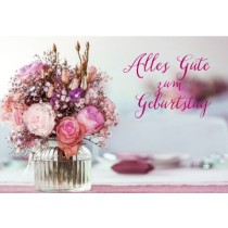 Faltkarte Alles Gute zum Geburtstag