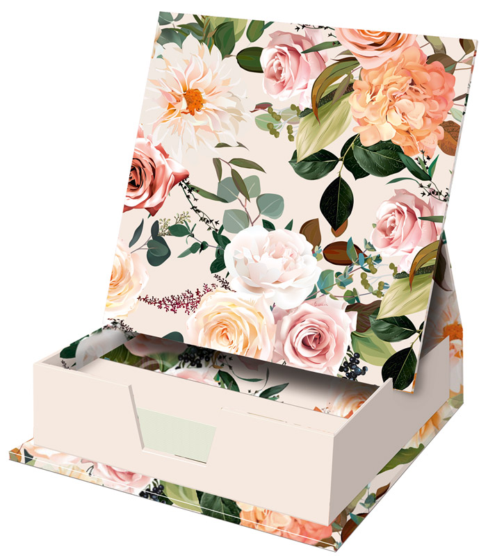 Zettelbox Blumen