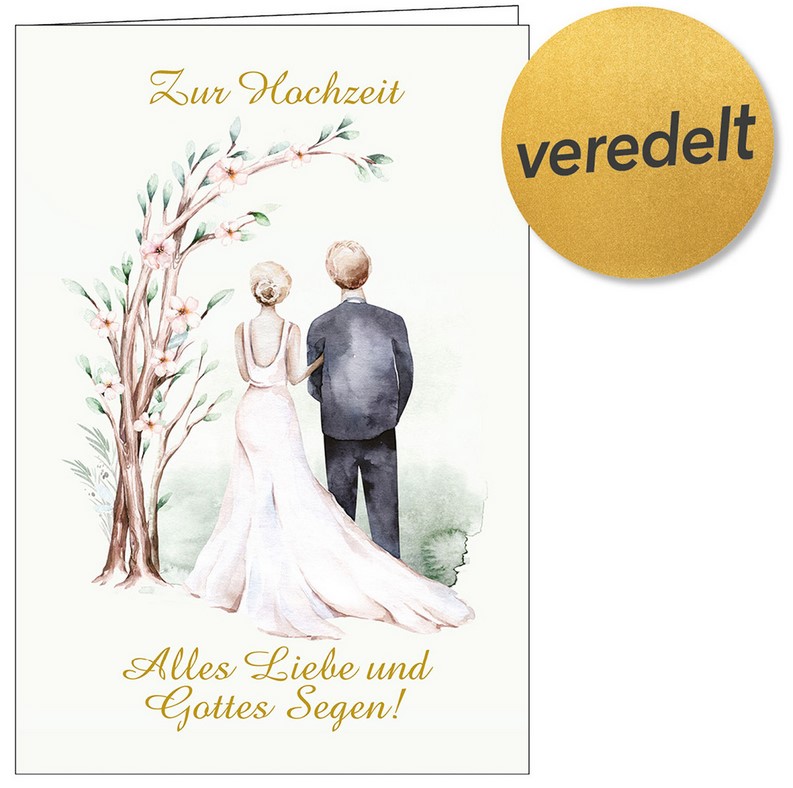 Faltkarte Zur Hochzeit