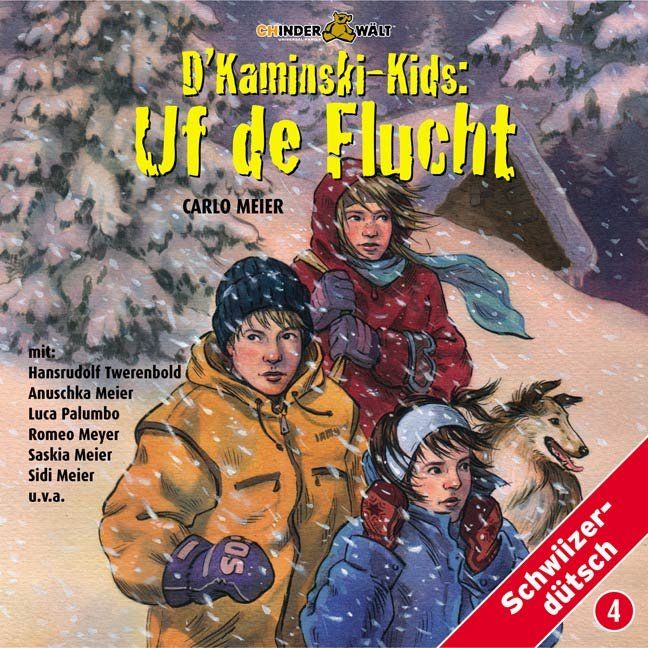 Uf de Flucht - Kaminski Kids Hörspiel Mundart 4 (CD)