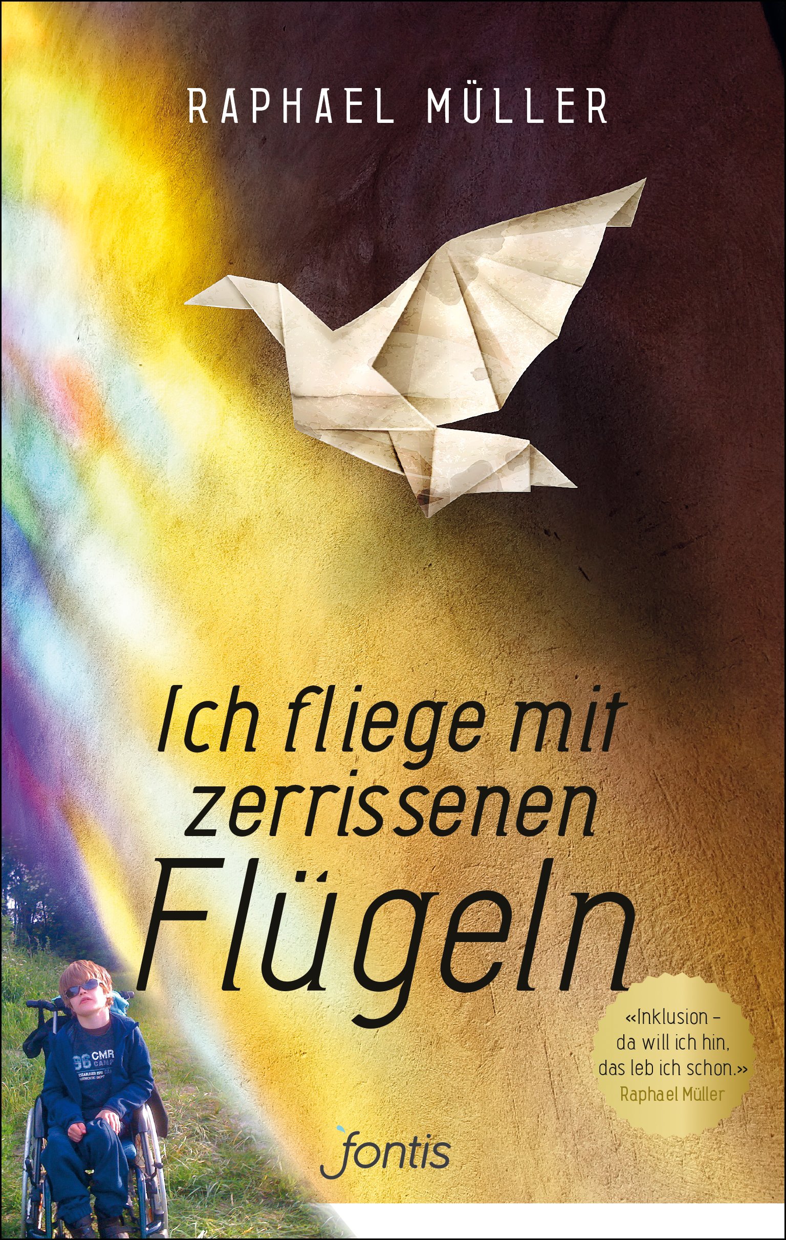 Ich fliege mit zerrissenen Flügeln