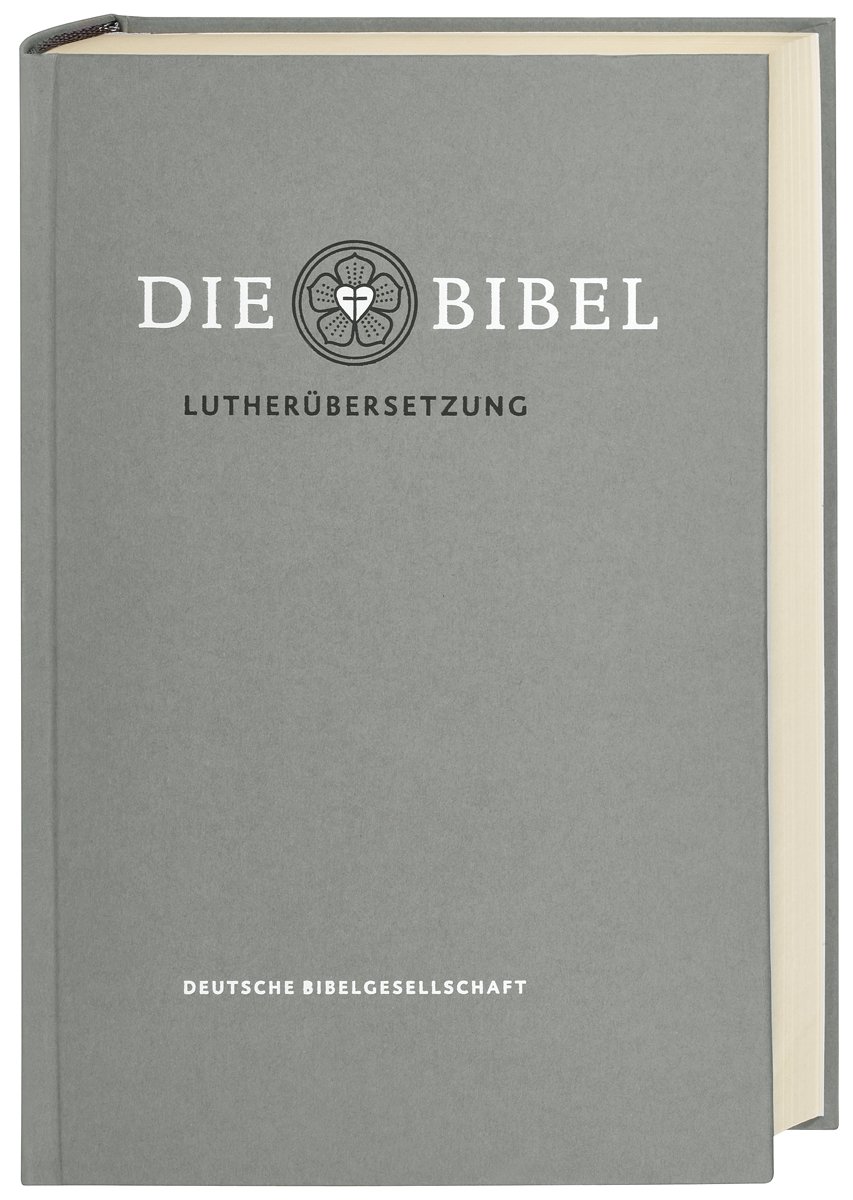 Die Bibel - Lutherbibel revidiert 2017 - Standardausgabe - Hardcover Silbergrau