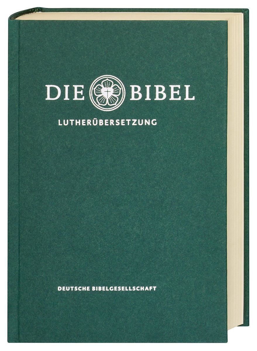 Die Bibel - Lutherbibel revidiert 2017 - Taschenausgabe Hardcover Grün