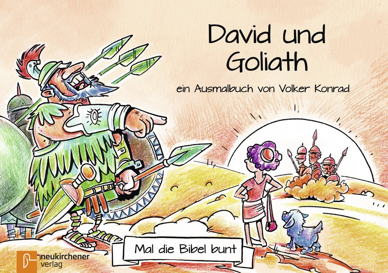 Mal die Bibel bunt - David und Goliath