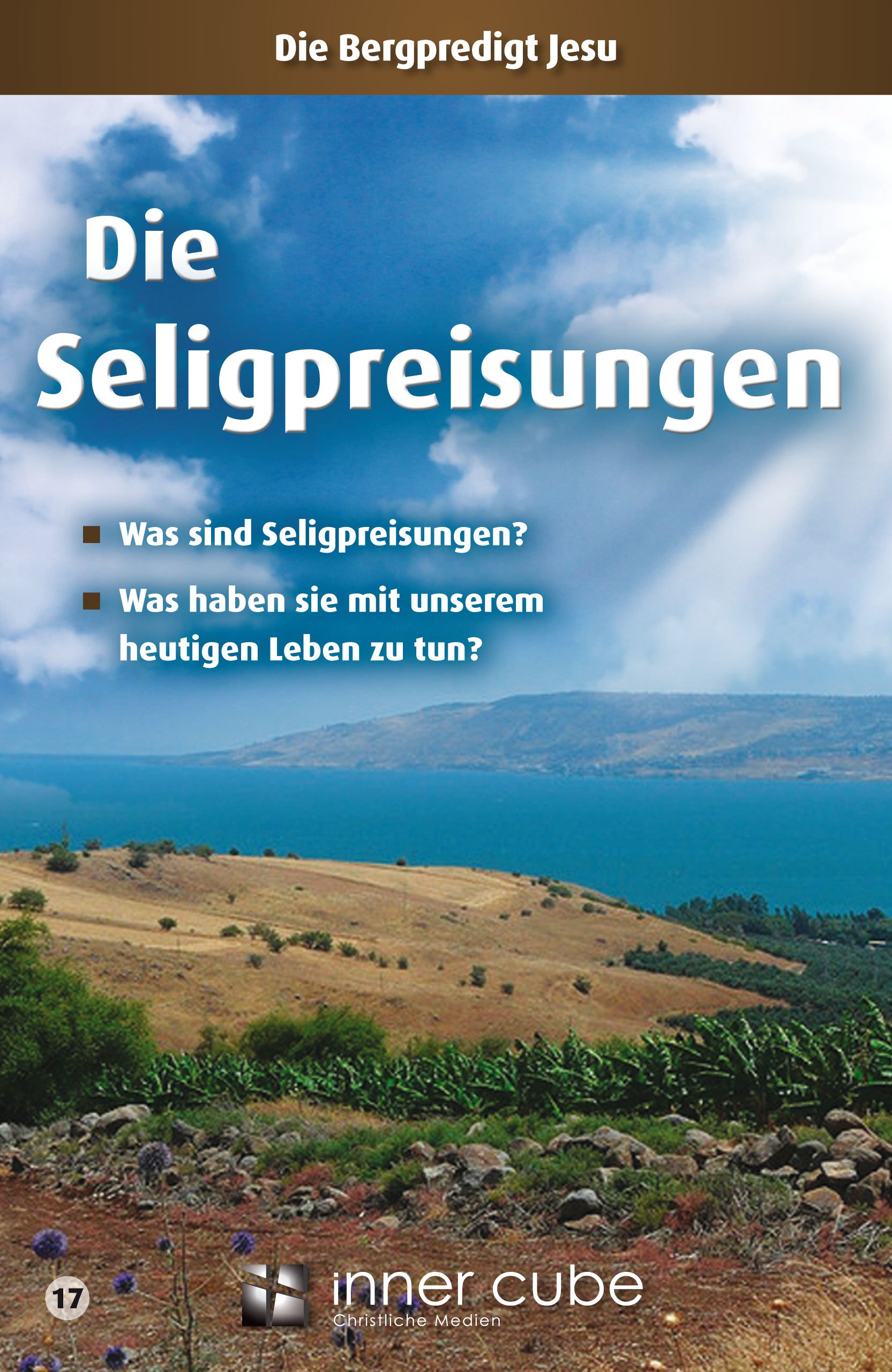 Seligpreisungen - Studienfaltkarte 17