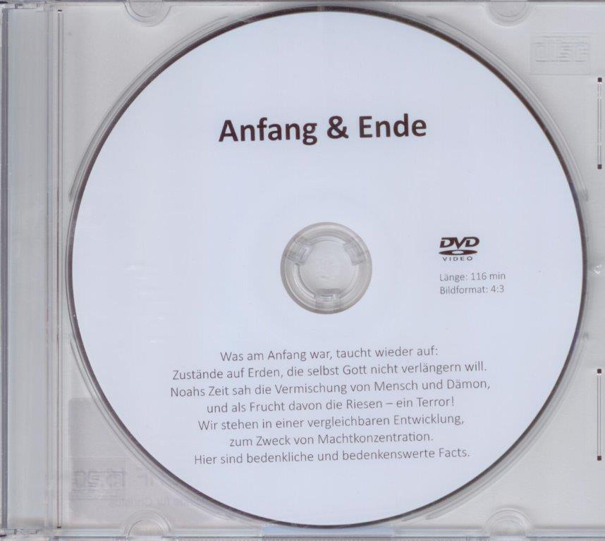 Anfang und Ende