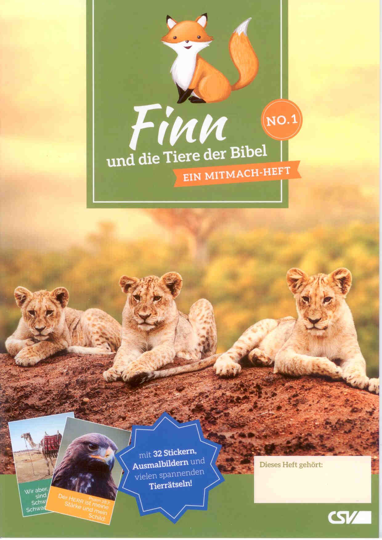 Finn und die Tiere der Bibel No. 1