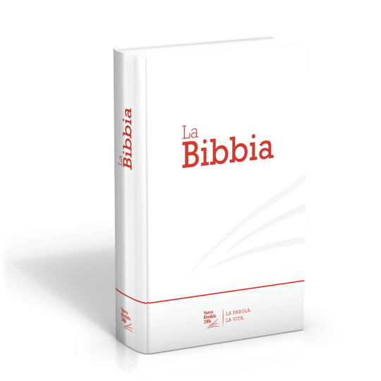 Bibel italienisch rot-weiss