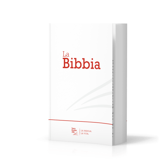Bibel italienisch weiss-rot