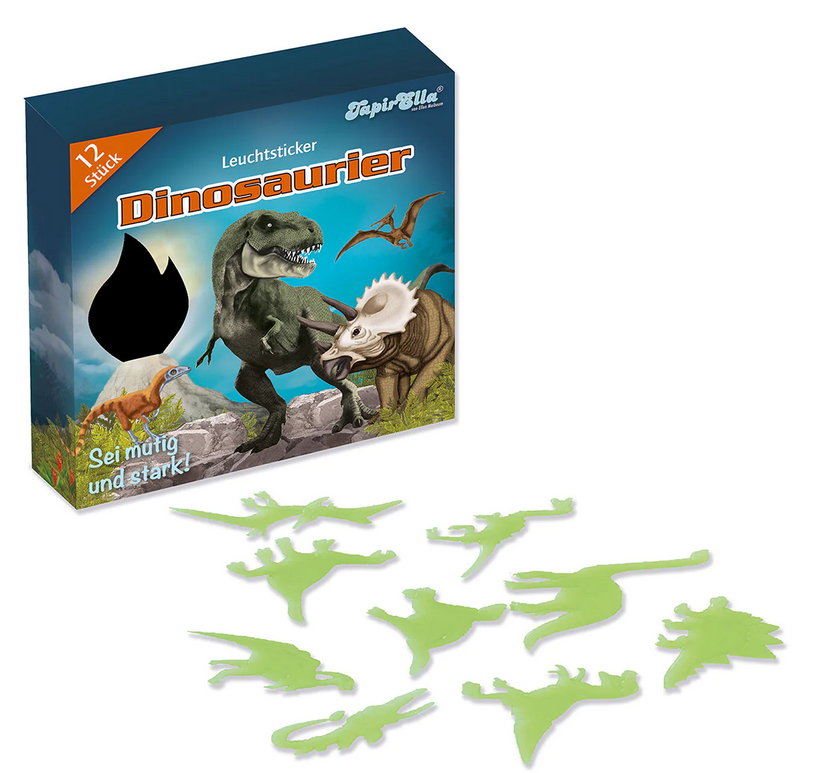 Leuchtsticker Dinosaurier 