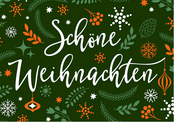 Schöne Weihnachten (Mini-Karte)