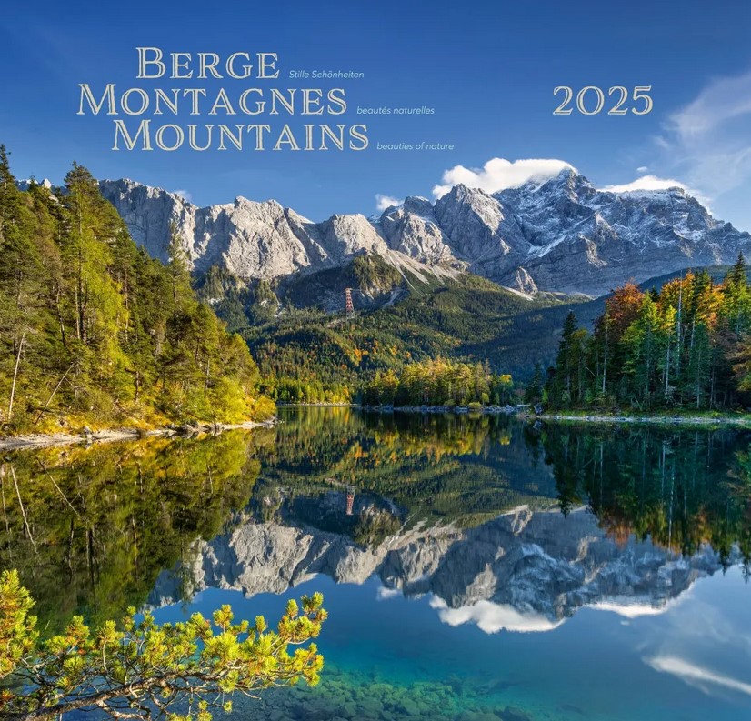 Berge 2025 dreisprachig - Wandkalender