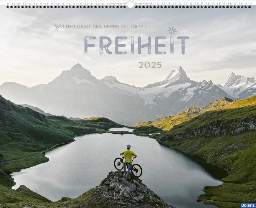 Freiheit 2025 - Super-Wandkalender