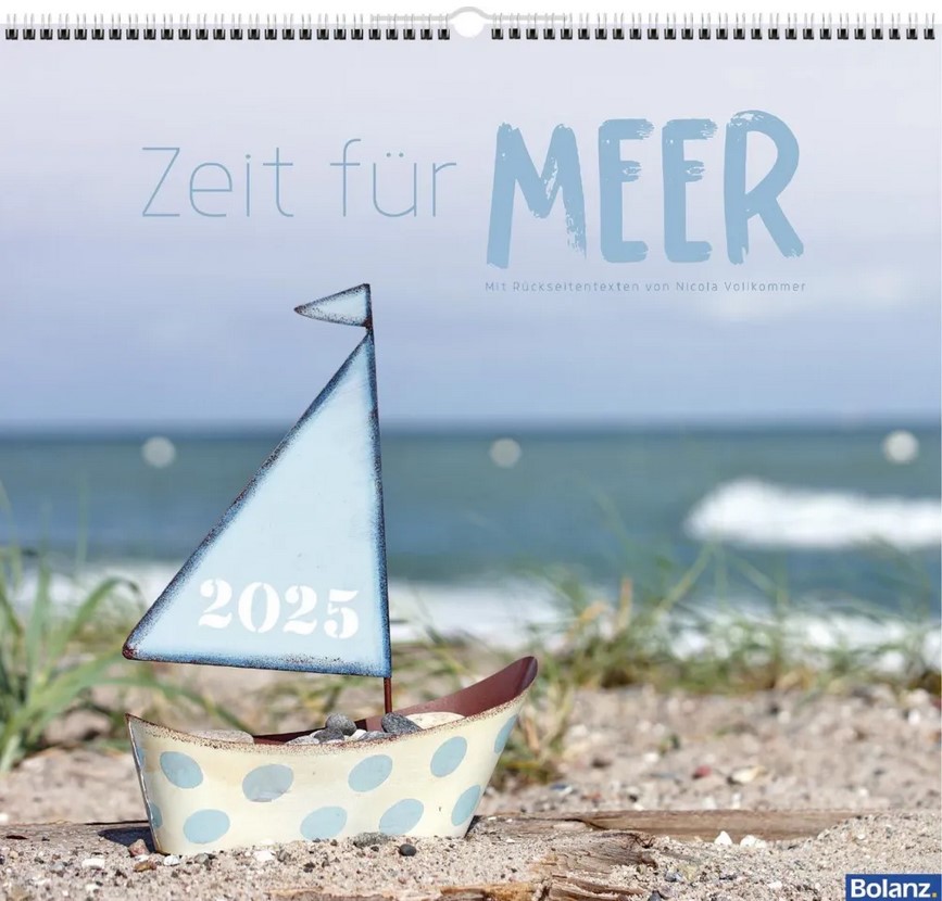 Zeit für Meer 2025 - Wandkalender