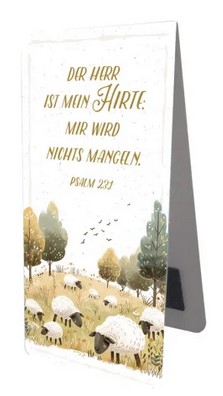 Magnetlesezeichen Schafweide - Psalm 23,1