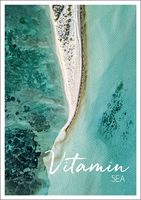 Postkarte Vitamin Sea