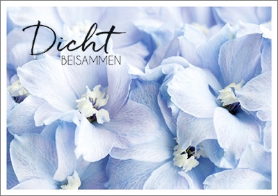 Postkarte Dicht beisammen