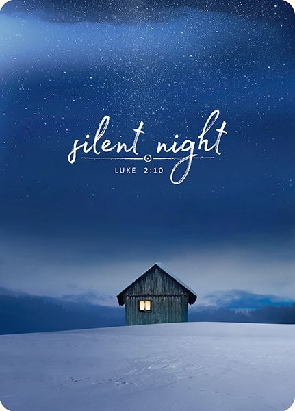 Postkarte silent night