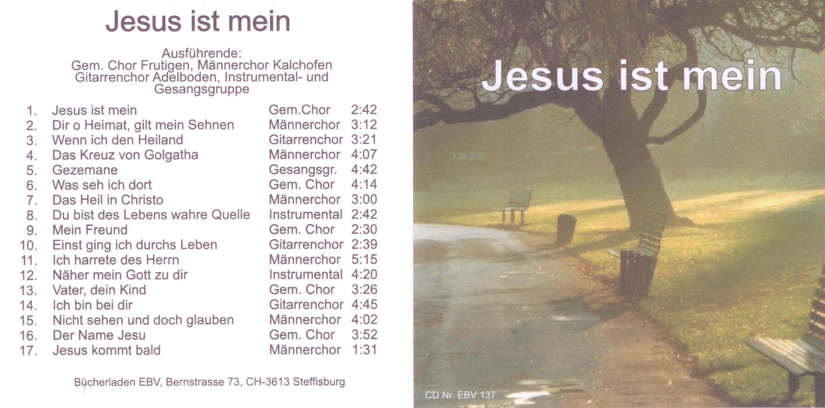 Jesus ist mein