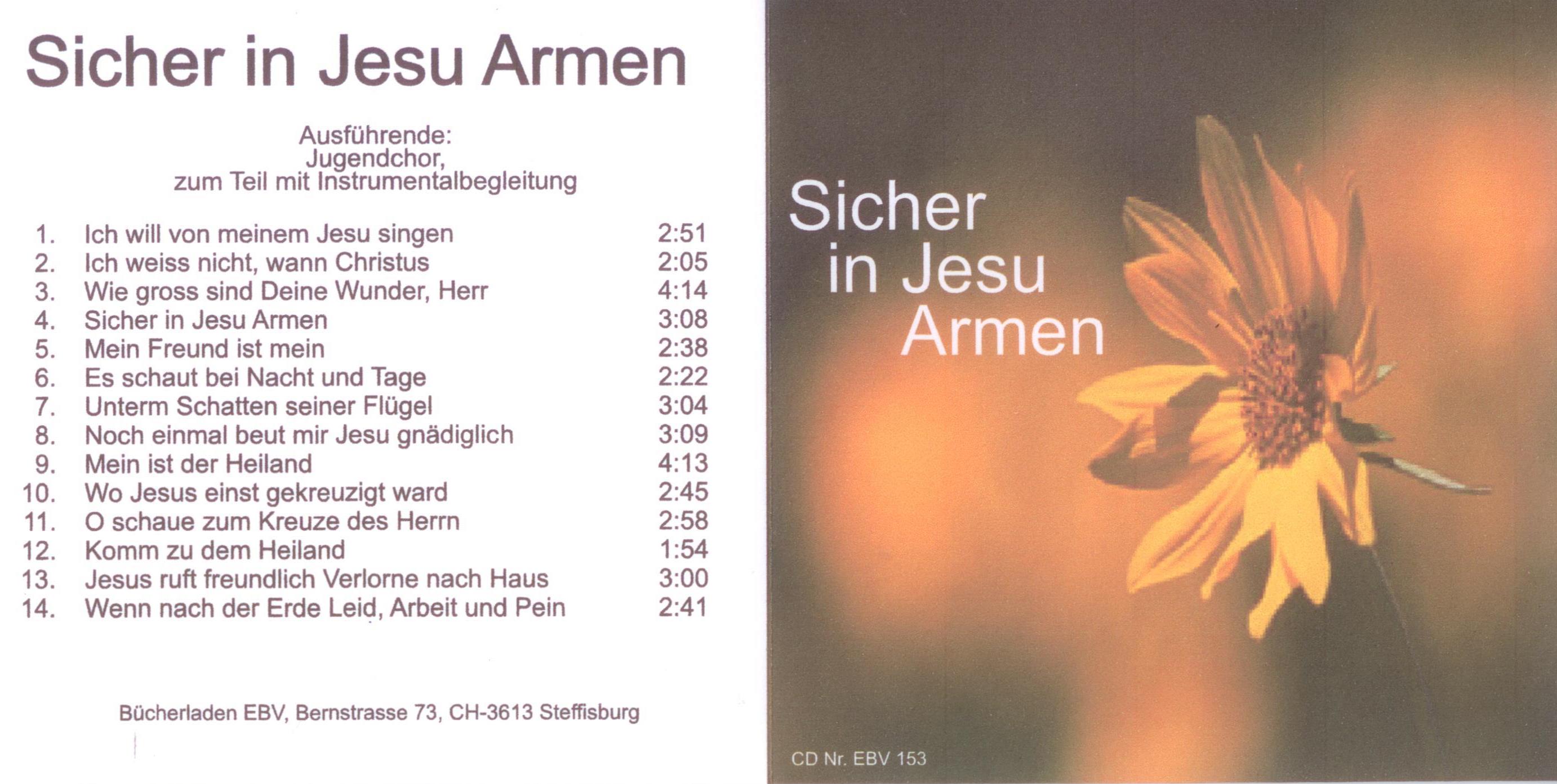 Sicher in Jesu Armen