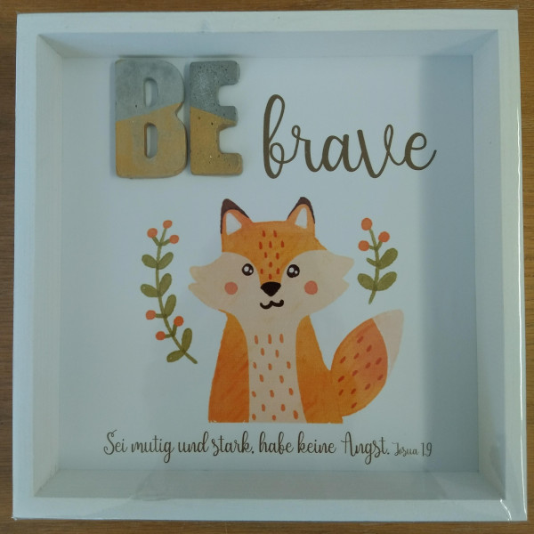 Wandbild BEbrave Fuchs