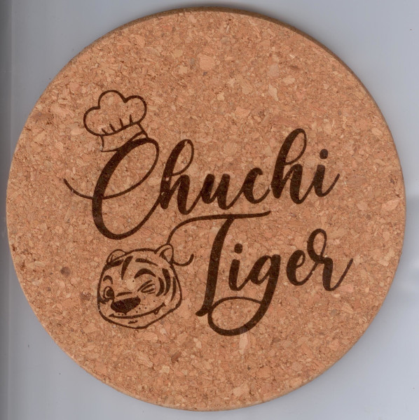 Korkuntersetzer Chuchi Tiger