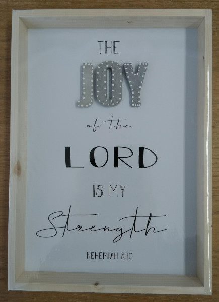 Wandbild The JOY Neh 8,10